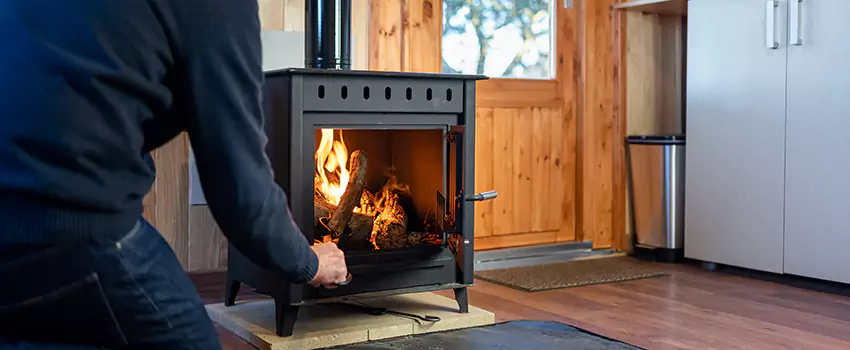 Open Hearth Wood Fireplace Installation in Kiryas Joel, NY