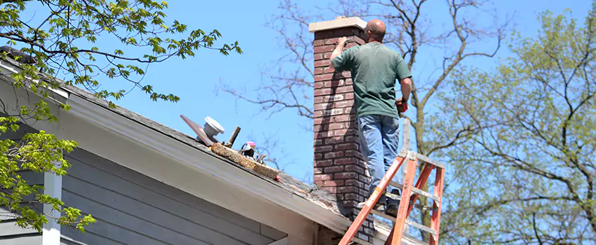 Vinyl and PVC Chimney Flashing Installation in Kiryas Joel, NY