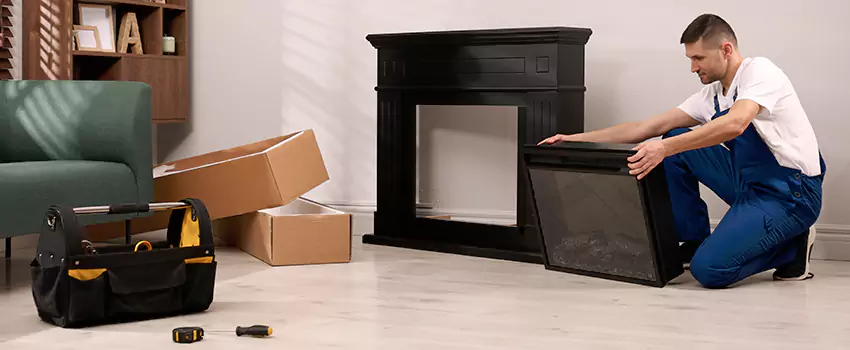 Old Rusted Metal Fireplace Repair And Replacement in Kiryas Joel, NY