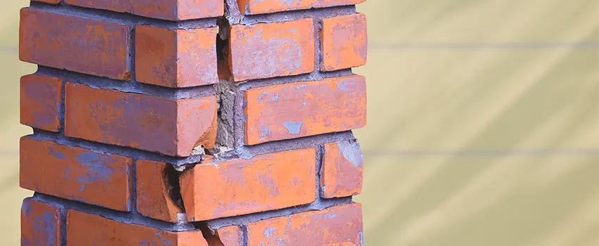 Repairing Cracked Porcelain Tiles for Fireplace in Kiryas Joel, NY